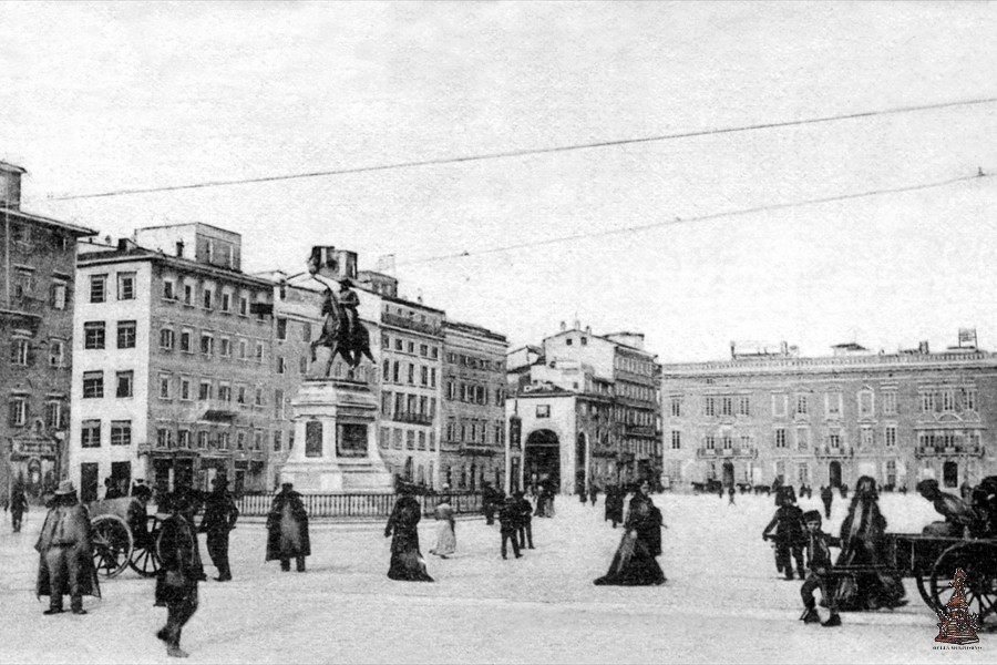 Piazza Vittorio Emanuele - 1898
