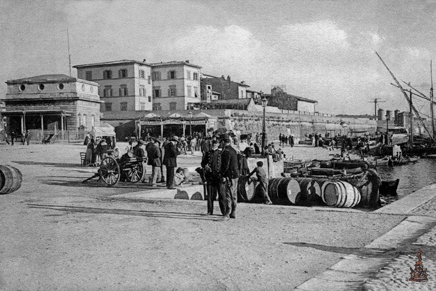 Porto Mediceo - Andana degli Anelli - 1898
