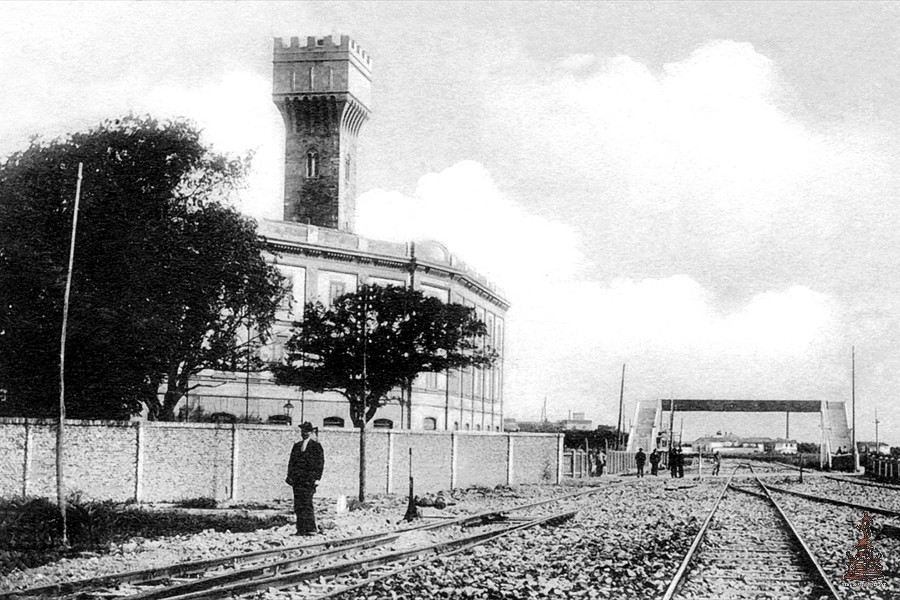 Stazione - Nuovo cavalcavia pedonale - 1911