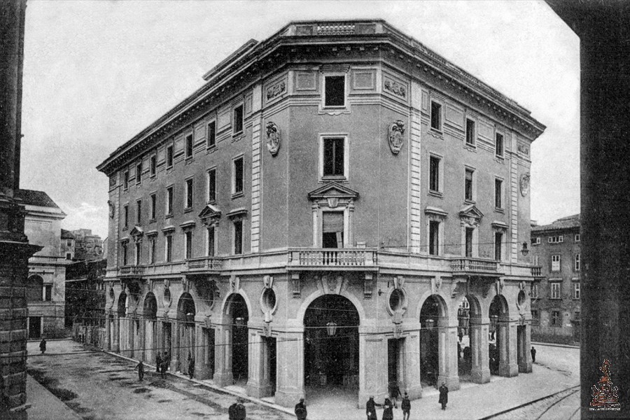 Via Cairoli e via del Tempio - Palazzo San Francesco - 1933