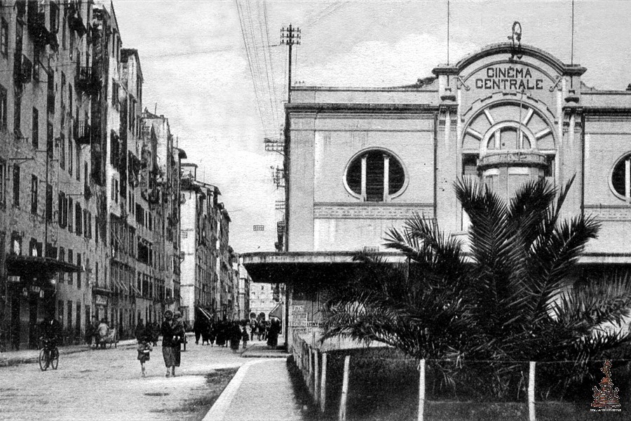 Via dei Carabinieri e via Buontalenti - Cinema Centrale - 1925