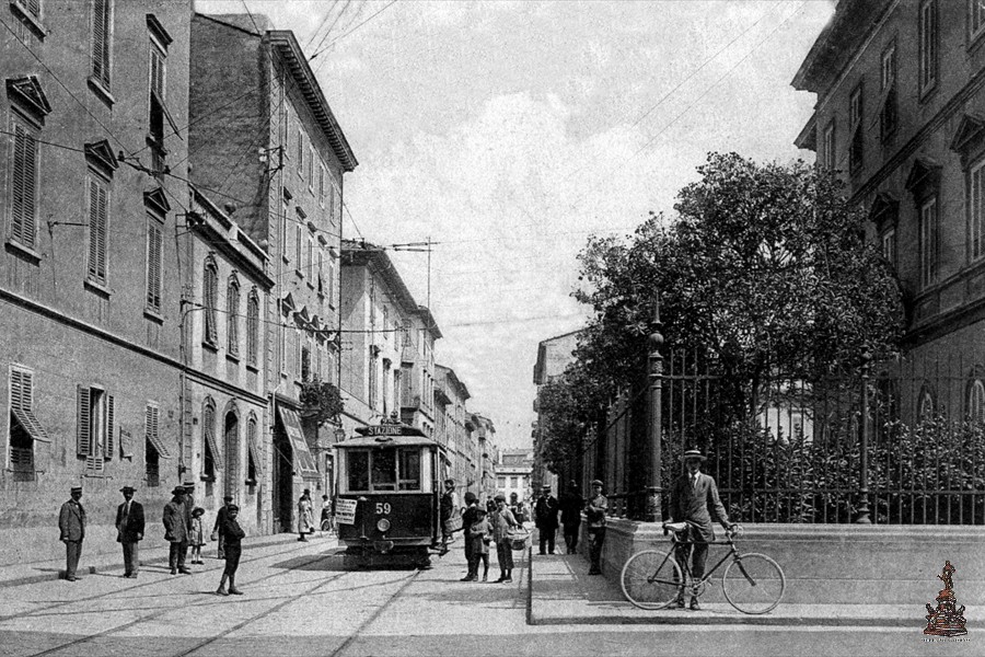 Via Ernesto Rossi - liceo Niccolini - 1908