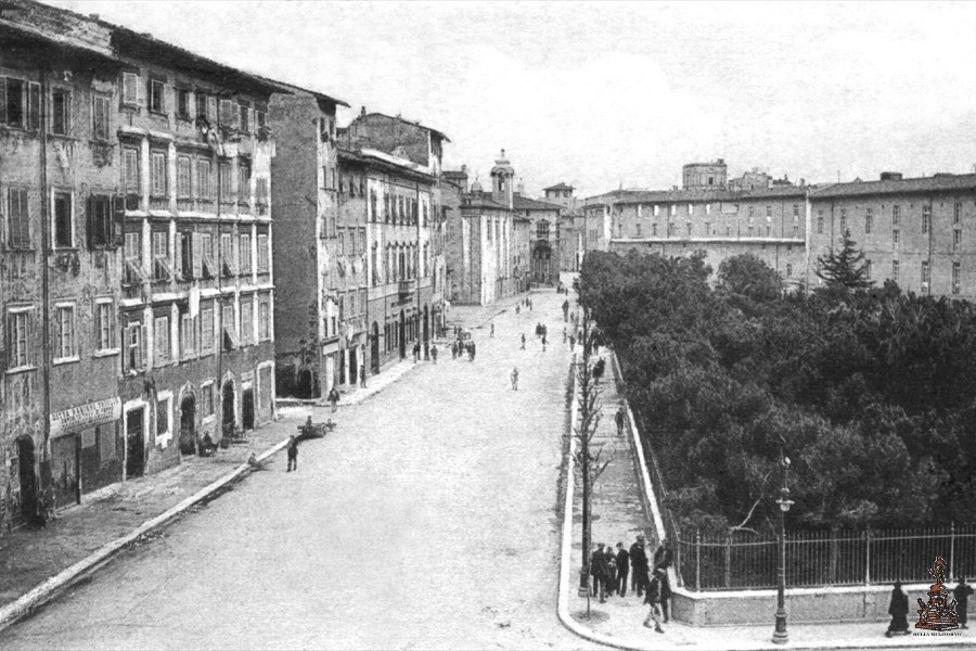 Via San Giovanni e Ospedale di San Antonio - 1913