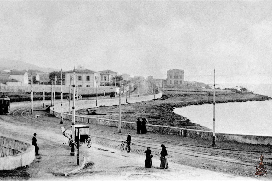Antignano - Spiaggia dei Tre Ponti - 1905