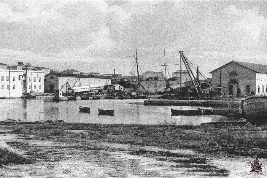 Darsena del Cantiere Navale - 1897