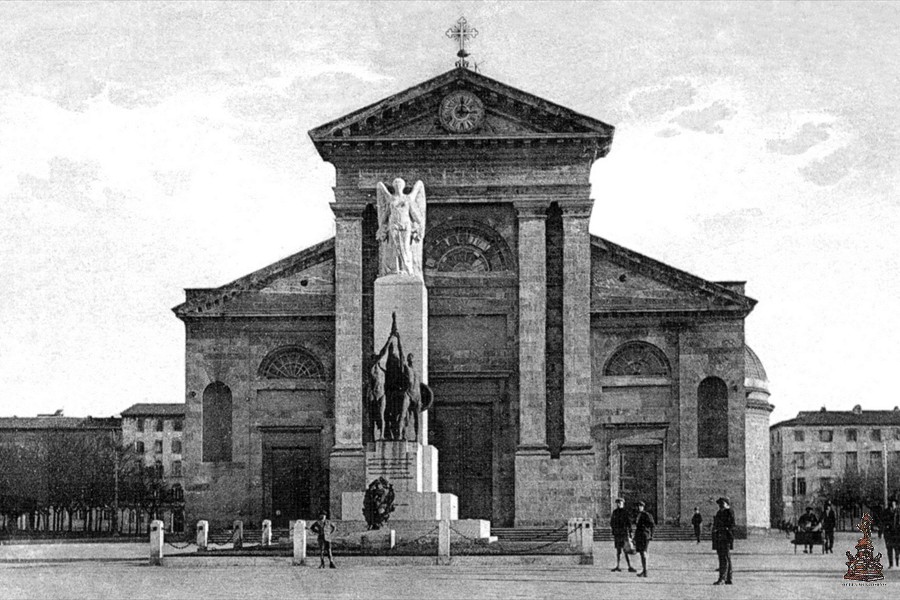 Piazza Magenta - Chiesa del Soccorso - 1927