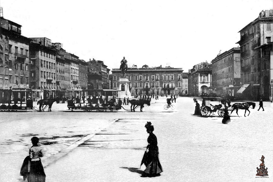 Piazza Vittorio Emanuele - 1888