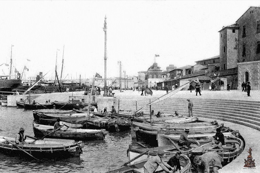 Porto Mediceo - Andana degli Anelli - 1912