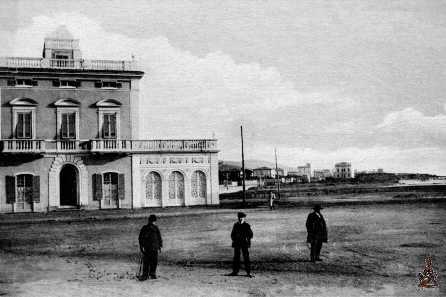 Rotonda di Ardenza - villa Boretti - 1910